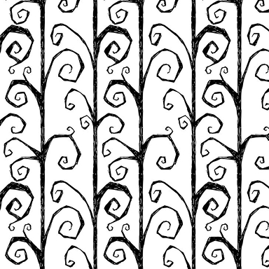 Ironwork pattern swatch