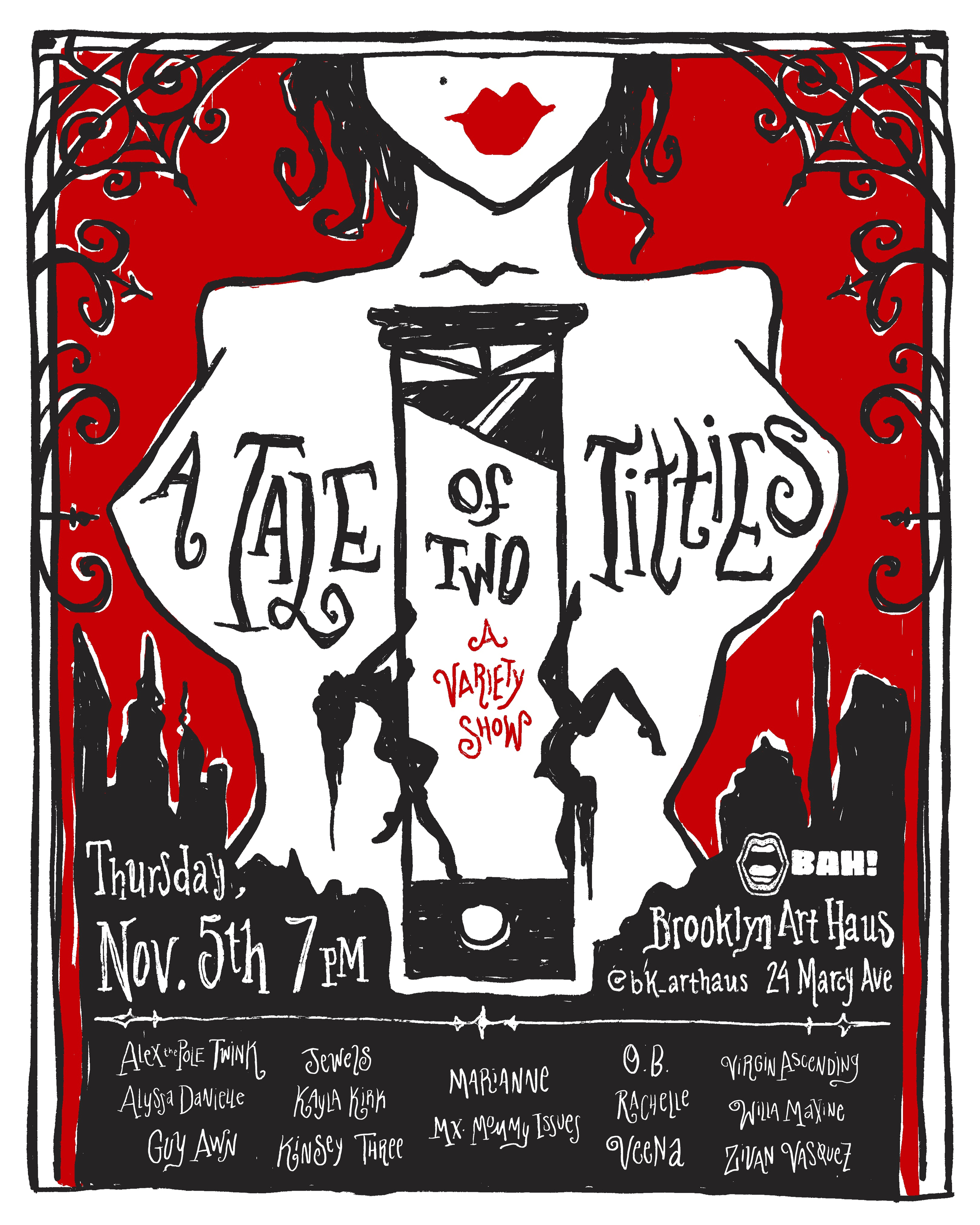 A Tale of Two Titties final flyer